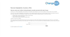 Desktop Screenshot of pai.changefirst.com